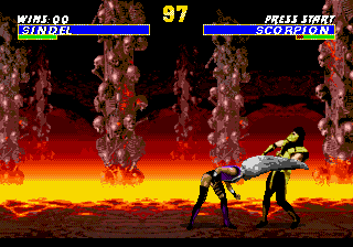 Mortal kombat sega управление